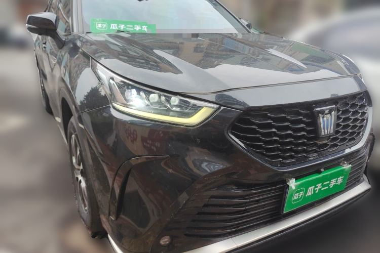 Used Toyota Crown Kluger 2021 2.5L HEV Four-Wheel Drive Elite Edition Front Right 45 Deg