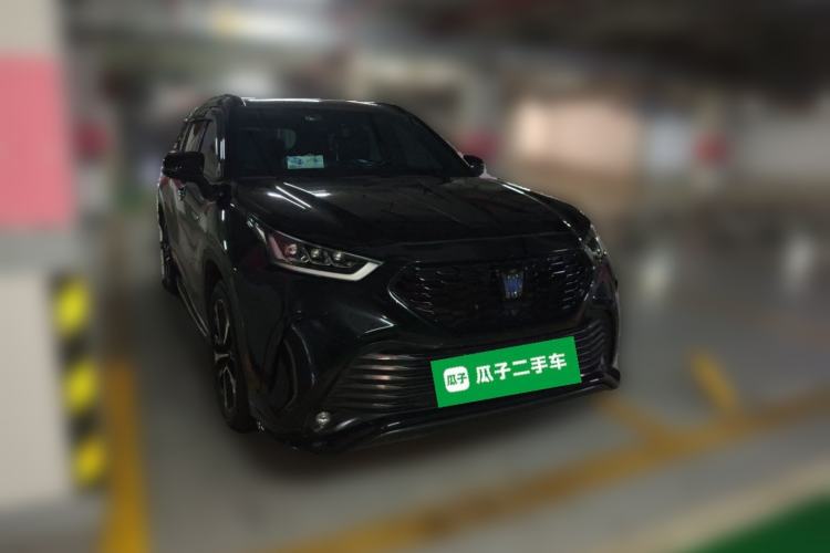 Used Toyota Crown Kluger 2021 2.5L HEV Four-Wheel Drive Luxury Edition Front Right 45 Deg