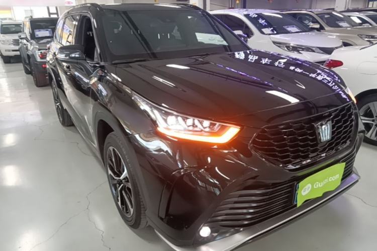 Used Toyota Crown Kluger 2021 2.5L HEV Four-Wheel Drive Luxury Edition Front Right 45 Deg