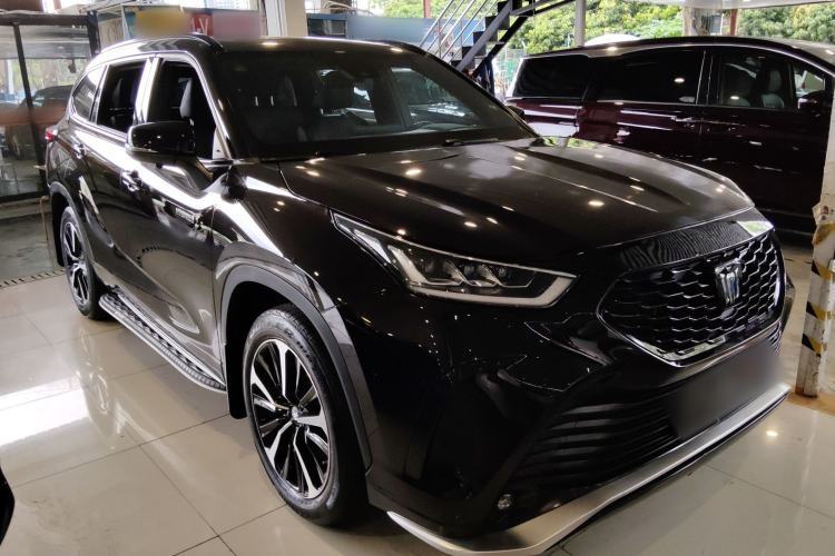 Used Toyota Crown Kluger 2021 2.5L HEV Four-Wheel Drive Luxury Edition Front Right 45 Deg