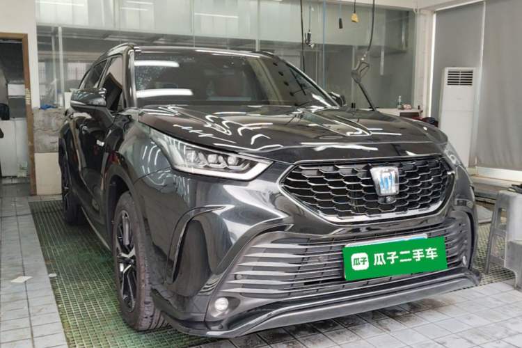 Used Toyota Crown Kluger 2021 2.5L HEV Four-Wheel Drive Flagship Edition Front Right 45 Deg