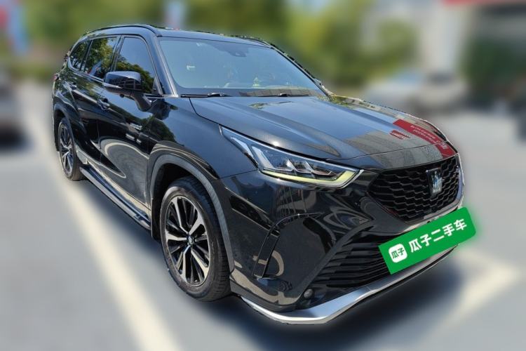 Used Toyota Crown Kluger 2021 2.5L HEV Four-Wheel Drive Luxury Edition Front Right 45 Deg