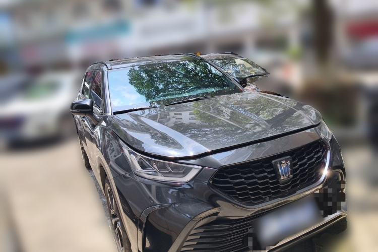 Used Toyota Crown Kluger 2021 2.5L HEV Four-Wheel Drive Luxury Edition Front Right 45 Deg