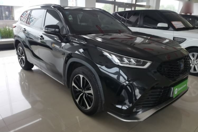 Used Toyota Crown Kluger 2021 2.5L HEV Four-Wheel Drive Luxury Edition Front Right 45 Deg