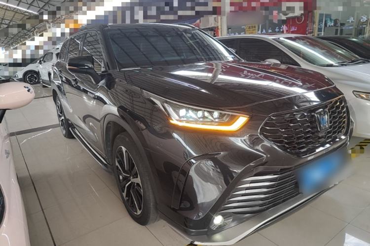Used Toyota Crown Kluger 2021 2.5L HEV Four-Wheel Drive Luxury Edition Front Right 45 Deg