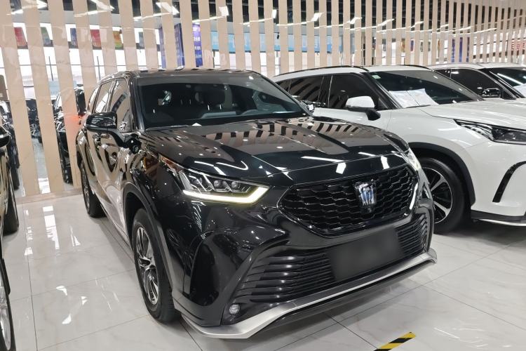 Used Toyota Crown Kluger 2021 2.5L HEV Two-Wheel Drive Elite Edition Front Right 45 Deg