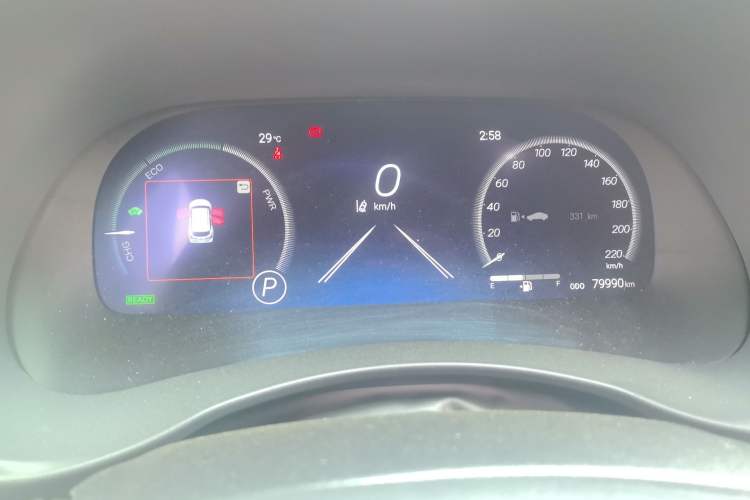 Used Toyota Crown Kluger 2021 2.5L HEV Four-Wheel Drive Flagship Edition Instrument Cluster