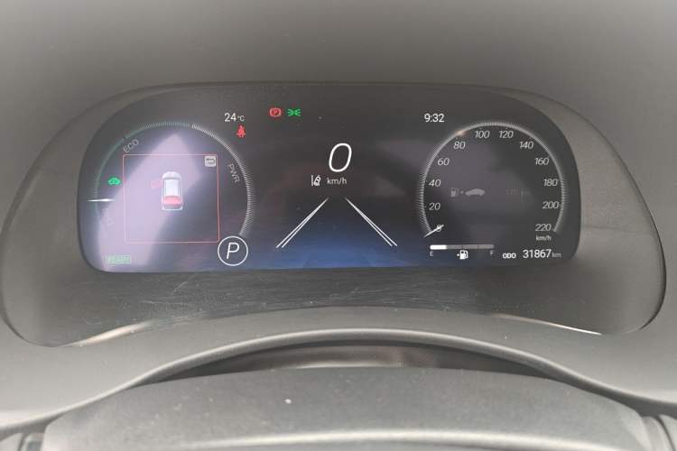 Used Toyota Crown Kluger 2021 2.5L HEV Four-Wheel Drive Premium Edition Instrument Cluster