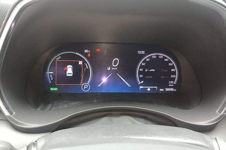 Used Toyota Crown Kluger 2021 2.5L HEV Four-Wheel Drive Premium Edition Instrument Cluster