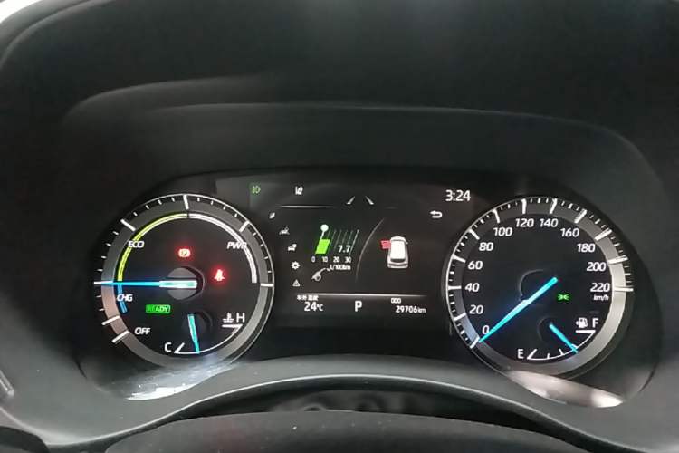 Used Toyota Crown Kluger 2021 2.5L HEV Four-Wheel Drive Luxury Edition Instrument Cluster