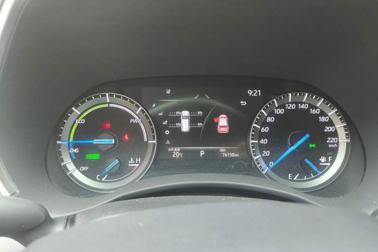 Used Toyota Crown Kluger 2021 2.5L HEV Four-Wheel Drive Elite Edition Instrument Cluster