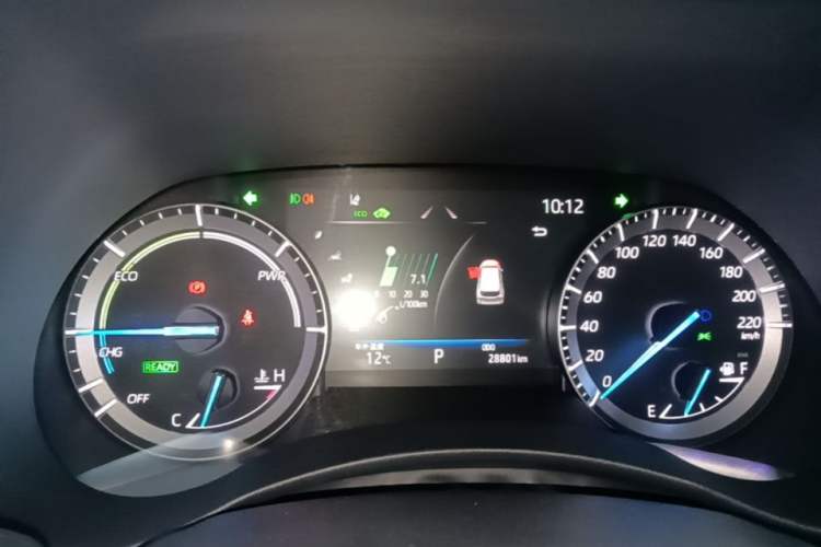 Used Toyota Crown Kluger 2021 2.5L HEV Four-Wheel Drive Luxury Edition Instrument Cluster