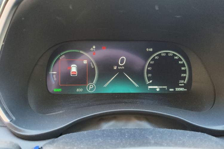 Used Toyota Crown Kluger 2021 2.5L HEV Four-Wheel Drive Premium Edition Instrument Cluster