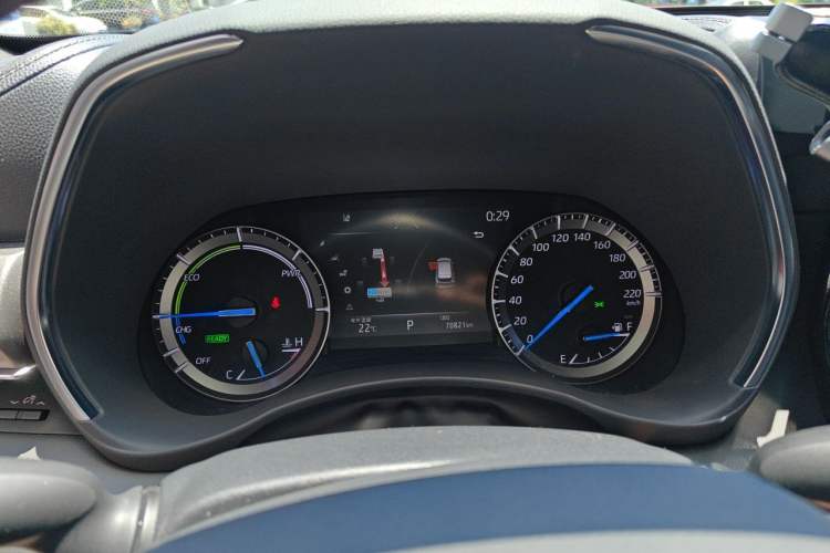 Used Toyota Crown Kluger 2021 2.5L HEV Four-Wheel Drive Luxury Edition Instrument Cluster