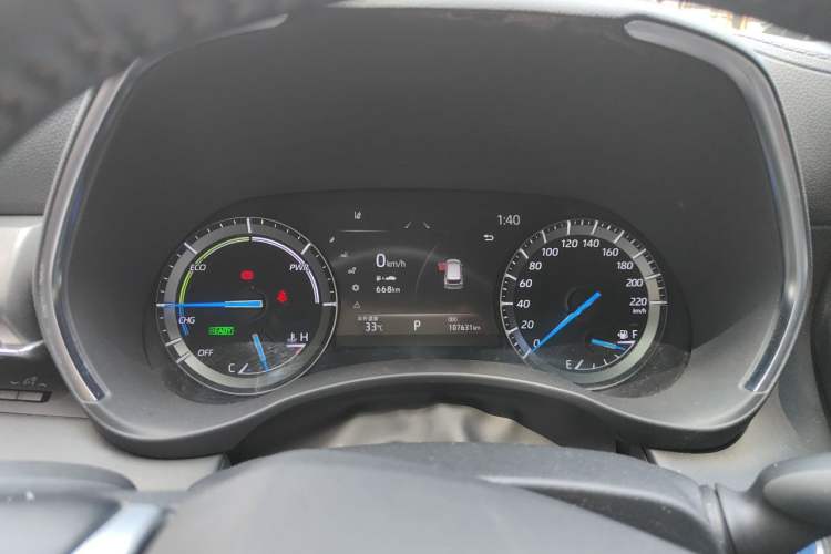Used Toyota Crown Kluger 2021 2.5L HEV Four-Wheel Drive Luxury Edition Instrument Cluster