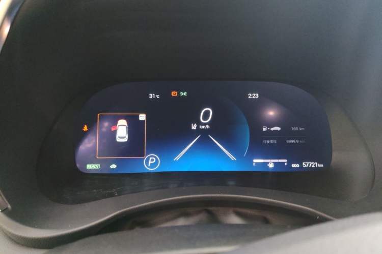 Used Toyota Crown Kluger 2021 2.5L HEV Four-Wheel Drive Premium Edition Instrument Cluster