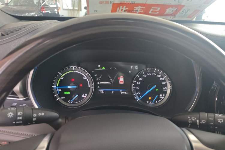 Used Toyota Crown Kluger 2021 2.5L HEV Four-Wheel Drive Luxury Edition Instrument Cluster