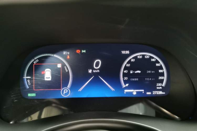 Used Toyota Crown Kluger 2021 2.5L HEV Four-Wheel Drive Flagship Edition Instrument Cluster
