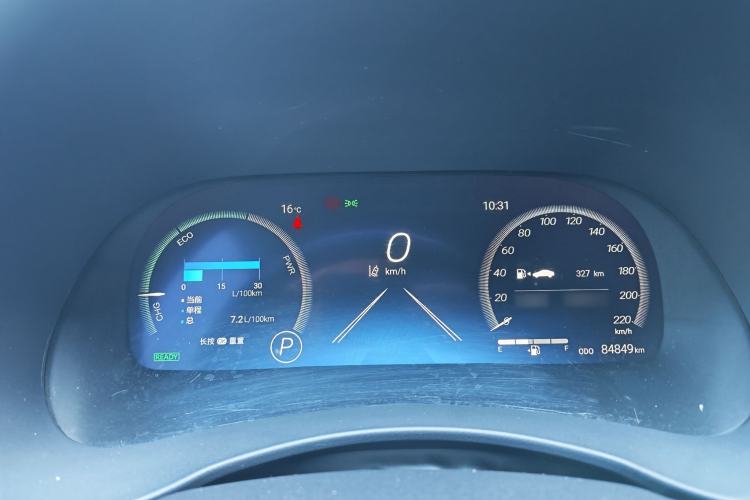 Used Toyota Crown Kluger 2021 2.5L HEV Four-Wheel Drive Premium Edition Instrument Cluster