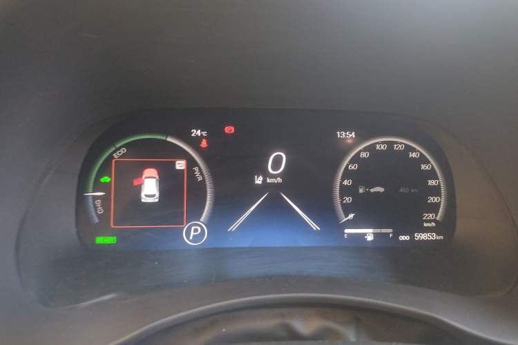 Used Toyota Crown Kluger 2021 2.5L HEV Four-Wheel Drive Premium Edition Instrument Cluster