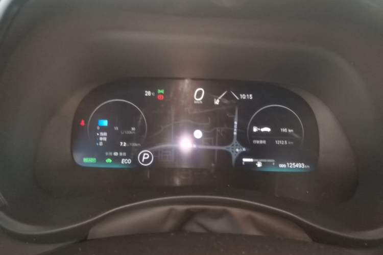 Used Toyota Crown Kluger 2021 2.5L HEV Four-Wheel Drive Premium Edition Instrument Cluster