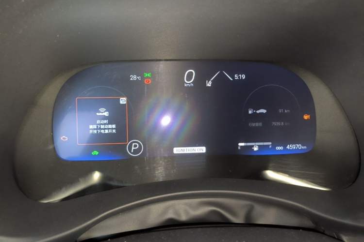 Used Toyota Crown Kluger 2021 2.5L HEV Four-Wheel Drive Premium Edition Instrument Cluster