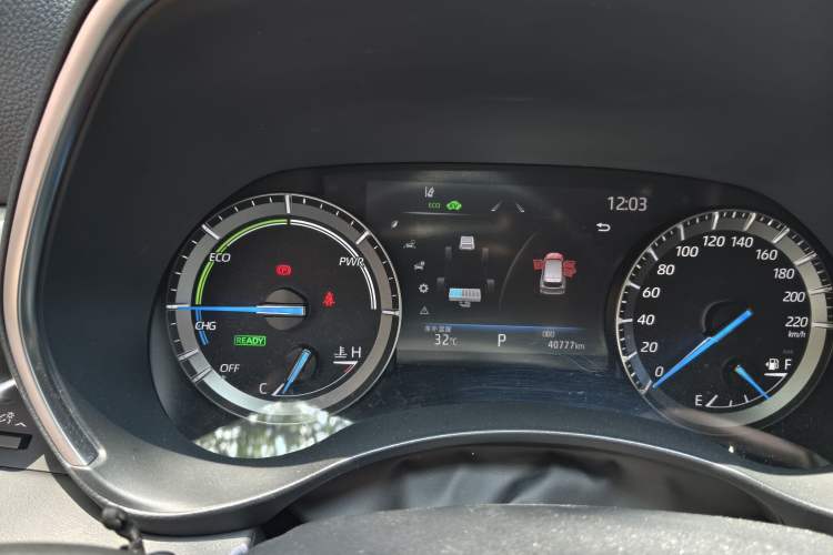 Used Toyota Crown Kluger 2021 2.5L HEV Four-Wheel Drive Luxury Edition Instrument Cluster