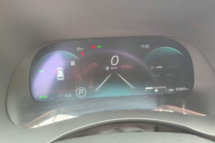 Used Toyota Crown Kluger 2021 2.5L HEV Four-Wheel Drive Premium Edition Instrument Cluster