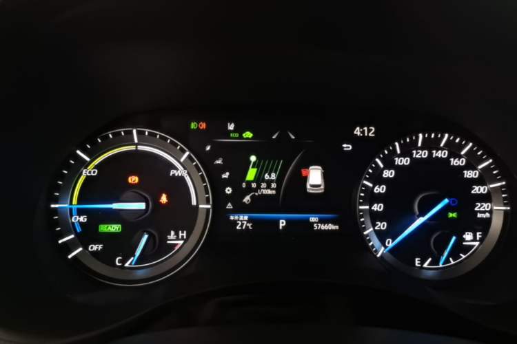 Used Toyota Crown Kluger 2021 2.5L HEV Four-Wheel Drive Luxury Edition Instrument Cluster