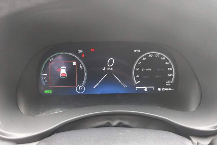 Used Toyota Crown Kluger 2021 2.5L HEV Two-Wheel Drive Elite Edition Instrument Cluster