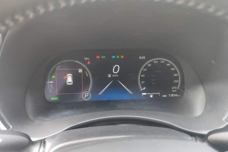 Used Toyota Crown Kluger 2021 2.5L HEV Four-Wheel Drive Flagship Edition Instrument Cluster
