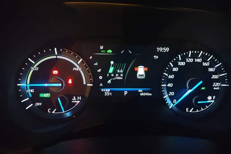 Used Toyota Crown Kluger 2021 2.5L HEV Four-Wheel Drive Luxury Edition Instrument Cluster