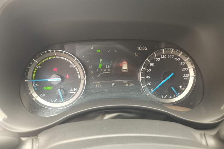 Used Toyota Crown Kluger 2021 2.5L HEV Two-Wheel Drive Entry Version Instrument Cluster