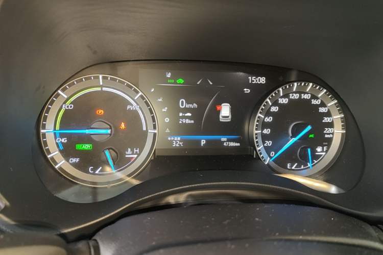 Used Toyota Crown Kluger 2021 2.5L HEV Four-Wheel Drive Luxury Edition Instrument Cluster