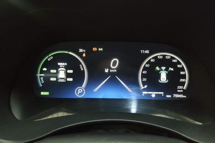 Used Toyota Crown Kluger 2021 2.5L HEV Four-Wheel Drive Premium Edition Instrument Cluster
