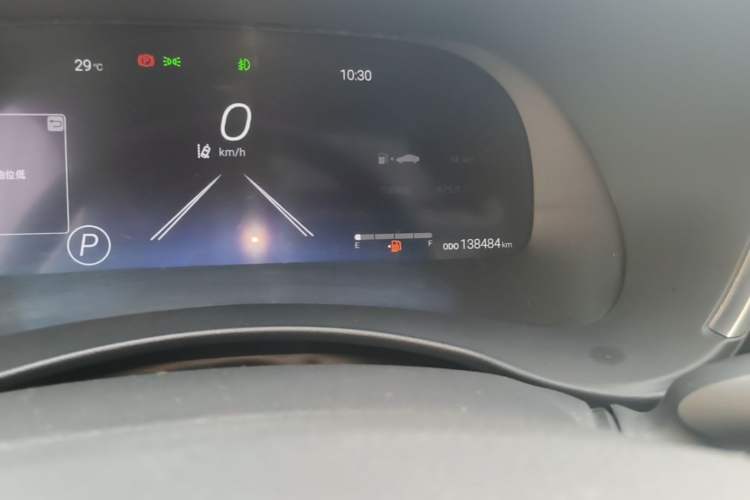 Used Toyota Crown Kluger 2021 2.5L HEV Four-Wheel Drive Premium Edition Odometer Close Up