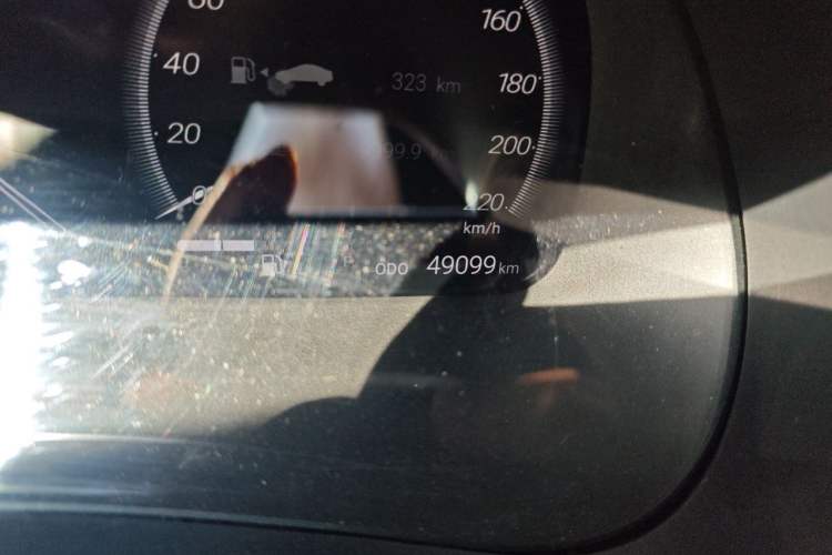 Used Toyota Crown Kluger 2021 2.5L HEV Four-Wheel Drive Flagship Edition Odometer Close Up