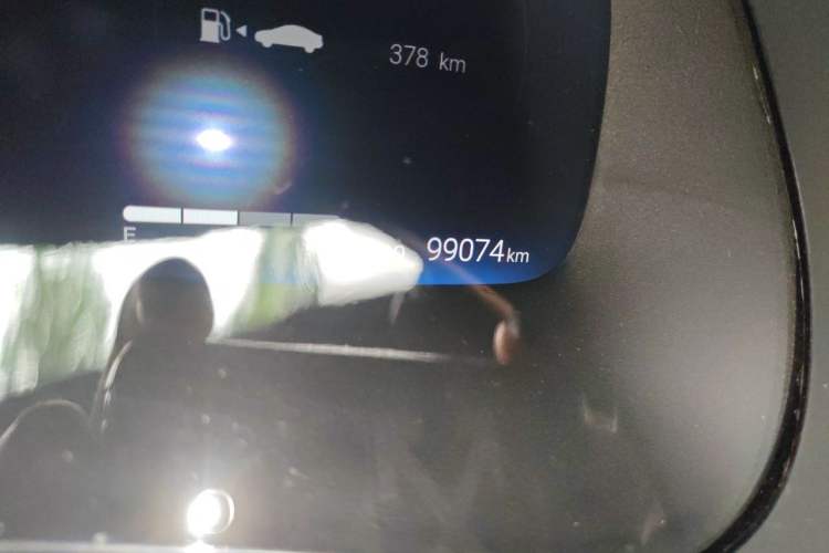 Used Toyota Crown Kluger 2021 2.5L HEV Four-Wheel Drive Premium Edition Odometer Close Up