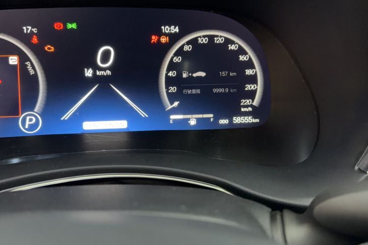 Used Toyota Crown Kluger 2021 2.5L HEV Four-Wheel Drive Premium Edition Odometer Close Up