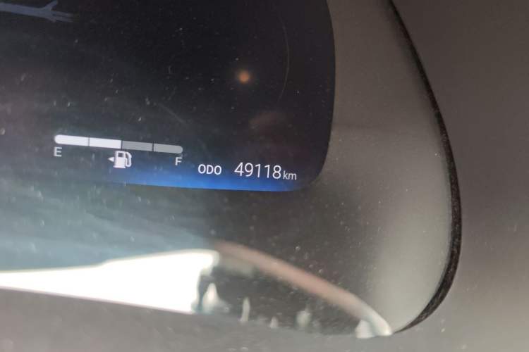 Used Toyota Crown Kluger 2021 2.5L HEV Four-Wheel Drive Flagship Edition Odometer Close Up