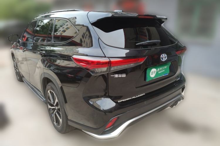 Used Toyota Crown Kluger 2021 2.5L HEV Four-Wheel Drive Premium Edition Rear Left 45 Deg