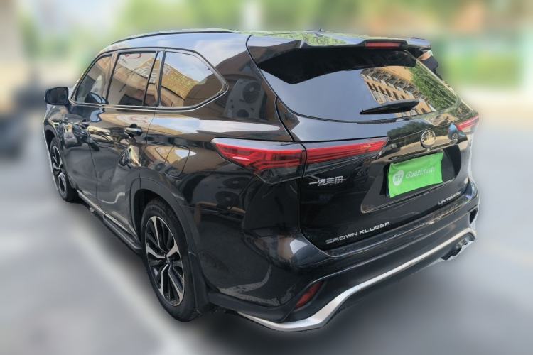 Used Toyota Crown Kluger 2021 2.5L HEV Four-Wheel Drive Flagship Edition Rear Left 45 Deg
