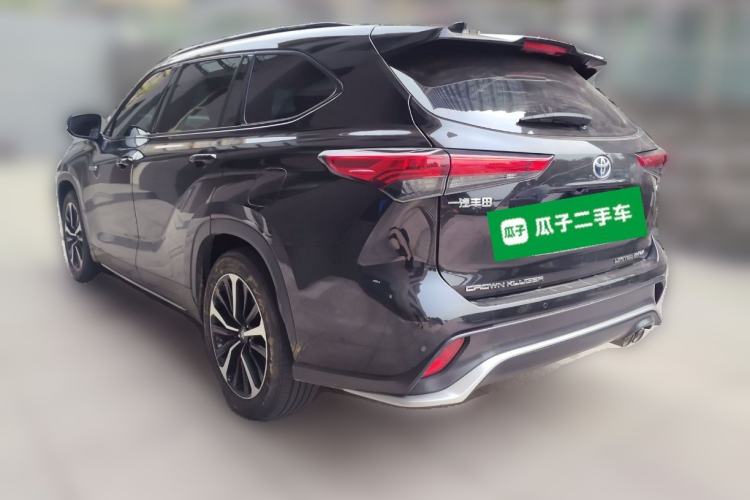 Used Toyota Crown Kluger 2021 2.5L HEV Four-Wheel Drive Flagship Edition Rear Left 45 Deg