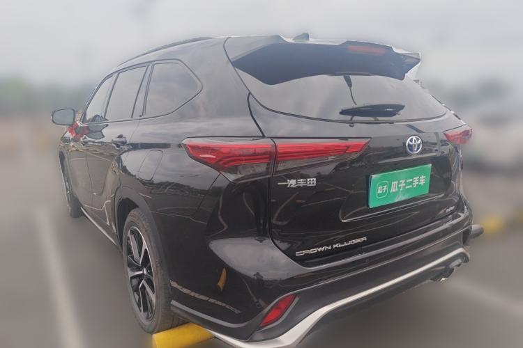 Used Toyota Crown Kluger 2021 2.5L HEV Four-Wheel Drive Premium Edition Rear Left 45 Deg