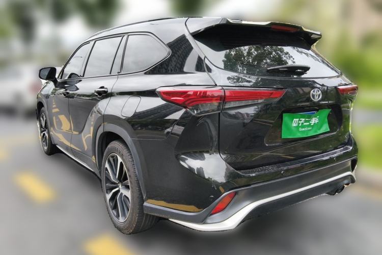 Used Toyota Crown Kluger 2021 2.5L HEV Four-Wheel Drive Luxury Edition Rear Left 45 Deg