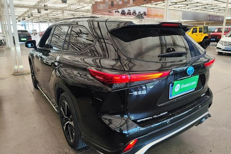 Used Toyota Crown Kluger 2021 2.5L HEV Four-Wheel Drive Luxury Edition Rear Left 45 Deg