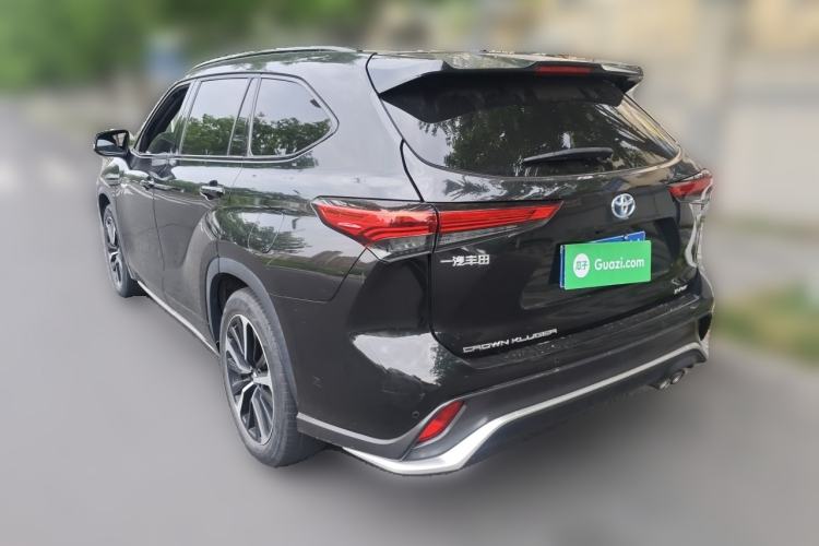 Used Toyota Crown Kluger 2021 2.5L HEV Four-Wheel Drive Premium Edition Rear Left 45 Deg