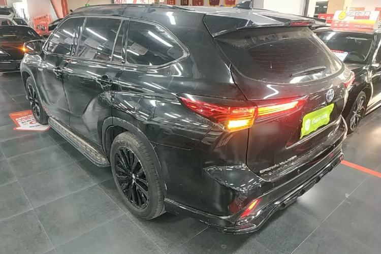 Used Toyota Crown Kluger 2021 2.5L HEV Four-Wheel Drive Luxury Edition Rear Left 45 Deg