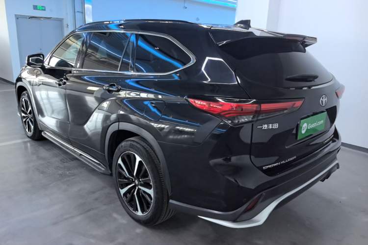 Used Toyota Crown Kluger 2021 2.5L HEV Four-Wheel Drive Flagship Edition Rear Left 45 Deg