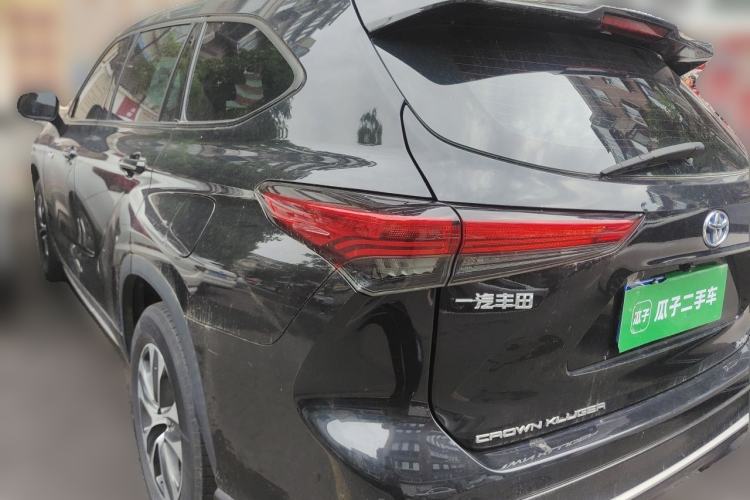 Used Toyota Crown Kluger 2021 2.5L HEV Four-Wheel Drive Elite Edition Rear Left 45 Deg
